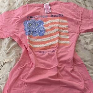 Simply Southern Pink American Honey Women’s T-Shirt